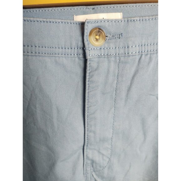 Kensie Women’s Mid Rise Chino Trousers Size 14 Casual Cotton Pants - Picture 8 of 9